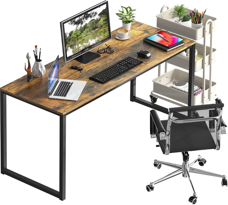 Mission 48-Inch Home Office Computer Desk, Rustic Brown