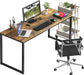 Mission 48-Inch Home Office Computer Desk, Rustic Brown