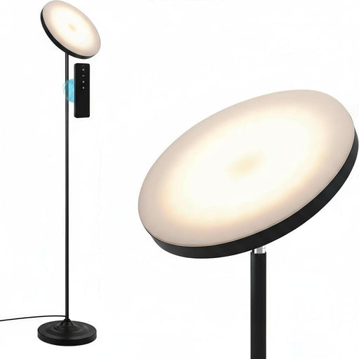 UltraBrightLED Floor Lamp Remote Dimmable Color Temperature