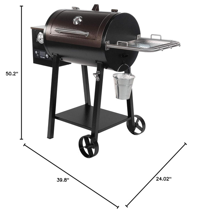 Pit Boss PB440D2 Wood Pellet Grill, 440 SERIES, Black