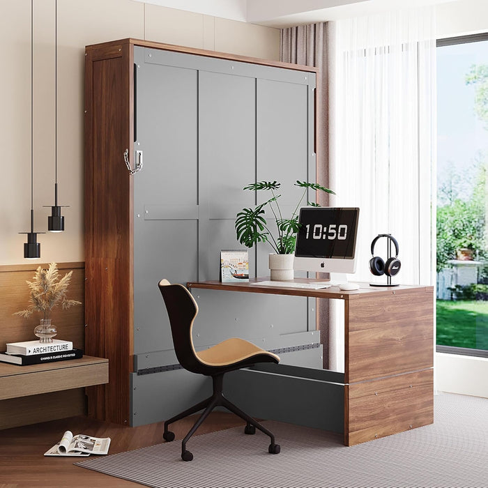 Murphy Wall Bed With Foldaway Desk UltraCompactSpaceSaver