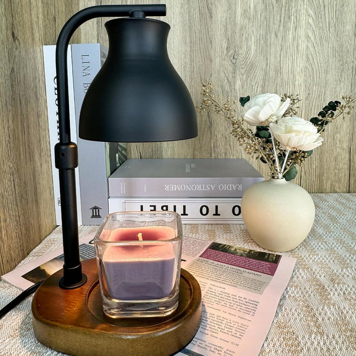 Candle Warmer Lamp with Timer - Electric Adjustable Candle Lamp Warmer, Birthday Gifts for Women, Mothers Day Gifts for Mom, House Warming Gifts New Home, Candle Warmer for Jar Candles with 2 Bulbs