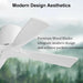 Contemporary 48 Inch White Flush Mount Quiet Fan