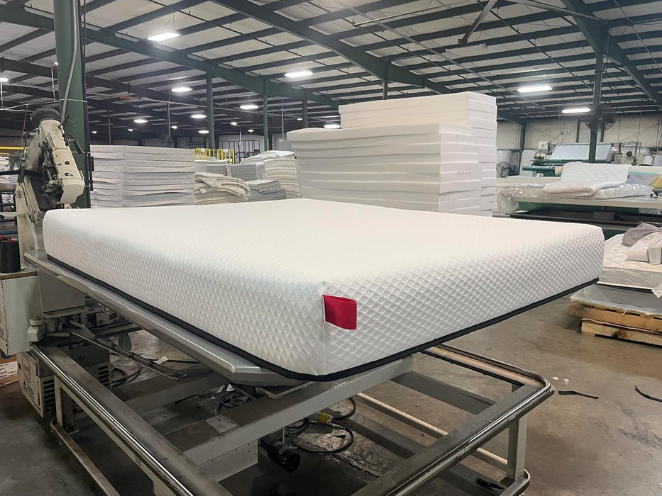 Short Queen - 10 Inch RV Mattress - 60X74, Aquasoft Memory Foam Mattress, Medium Firm, Breathable Diamond Soft Cover Fabric, Certified Safe Foam, Bed in a Box Mattress, Made in Mississippi