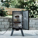® 30-Inch Electric Vertical BBQ Smoker with Analog Temperature Control, Chrome Smoking Racks and 535 Cooking Square Inches in Black, Model MB20070210