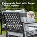 , 6 PCS Metal Patio Conversation Set