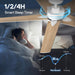 Ceiling Fans with Lights, 52 Inch Low Profile Ceiling Fan with Light and Remote, Flush Mount for Bedroom, Living Room, Garage, 6+1 Speeds, 3CCT, Dimmable, Timer, Quiet Reversible, White
