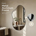 24"X40" Wall Mirror Irregular Mirror for Bathroom Bedroom & Entryway