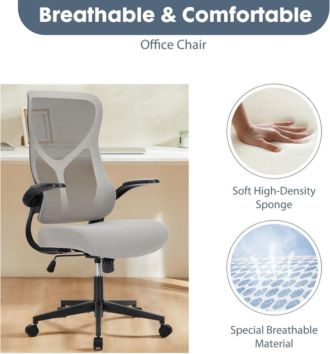 Executive Home Office Chair, Ergonomic Computer Desk Chair, Mesh