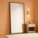 Large Full Length Mirror 78" X 35" - Shatterproof Huge Floor Full Body Mirror with Metal Frame, Freestanding, Wall Mounted, or Wall Leaning for Bedroom, Living Room, Dressing Room, Black