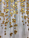 Paintings, 24X48 Inch Painting Oil Hand Painting Silver-Gold Flowers Paintings 3D Hand-Painted on Canvas Abstract Artwork Art Wood inside Framed Hanging Wall Decoration Abstract Painting