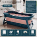 Adult Foldable Portable Bathtubs Modern Home Hot Tub Simple Plastic Ice Bath Bucket Creative Full Body Designer Swimming Pool