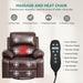 Oversized Recliner with Massage and Heat