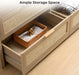 7 Drawer Rattan Dresser for Bedroom, 57" Wide Dresser