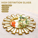 Sunburst Mirror Gold TwentyFourInchDiameter Wall Decor