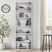 71" Tall 6-Tier Bookshelf, Large Open Display Bookcase with Ample Storage, Floor Standing Book Shelf for Living Room, Home Office, Bed Room, White