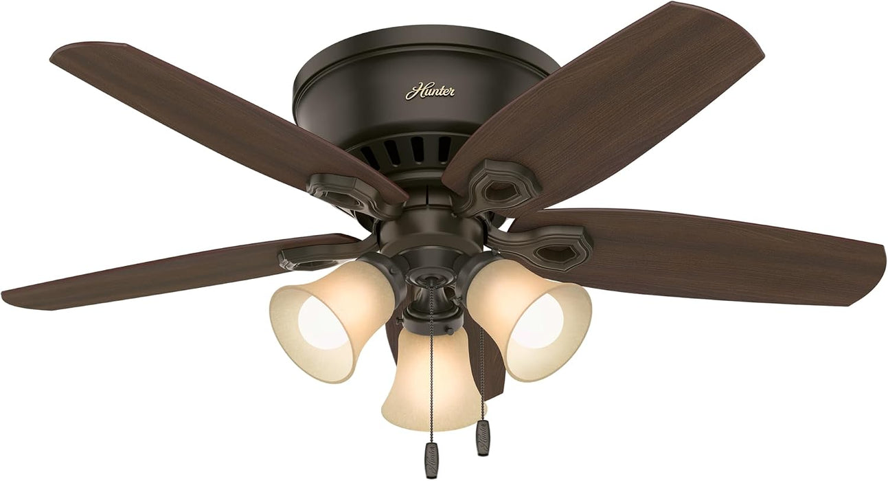 42 Inch Bronze Ceiling Fan With LEDs