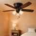 42 Inch Bronze Ceiling Fan With LEDs