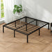 Metal Platform Bed Frame Full Size, 12 Inch Height with Heavy Duty Steel Support, No Box Spring Needed, Easy Assembly and Underbed Storage,Black