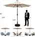 Patio Umbrella 9FT Outdoor Umbrella Patio for Garden Yellow