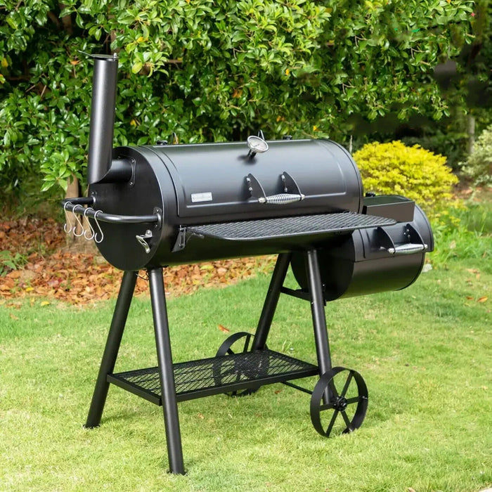 Outdoor Charcoal Grill Smoker Charcoal Barbecue Grill with Large Cooking Area