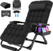 Oversized Zero Gravity Chair,500Lbs 33In XXL Outdoor Recliner Chairs