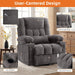 Rocker Recliner Chair with Massage and Heat