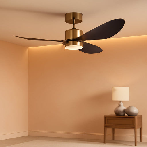 Contemporary 52 Inch Dc Motor Ceiling Fan With Remote