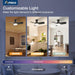 30 Inch Black Ceiling Fan EnergyEfficient RemoteControl