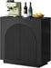 Buffet Cabinet, Sideboard Buffet Cabinet with Storage, Coffee Bar Cabinet, Push-To-Open Doors & Adjustable Internal Shelf, Buffet Table for Kitchen, Dining Room, Black MCB01BB