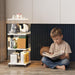 Three Tier Rotating Bookshelf With Illuminated LED