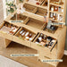 47 Inch Vanity Desk With Multifunctional Illumination