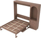 Queen Murphy Bed With Customizable Storage Drawers