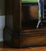 Brookhaven Open Bookcase in Cherry Wood Finish