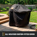 Blackjack 21.5 In. Heavy-Duty Kettle Charcoal Grill with 382 Sq. In. Cooking Area, Black