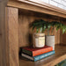 Miscellaneous Storage 5-Shelf/ Book Shelf 2-Door Bookcase, Sindoori Mango Finish
