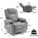 Swivel Recliner with Heat and Massage