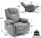 Swivel Recliner with Heat and Massage