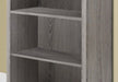 I 7060 Bookshelf, Bookcase, Etagere, 5 Tier, 48"H, Office, Bedroom, Laminate, Brown, Contemporary, Modern