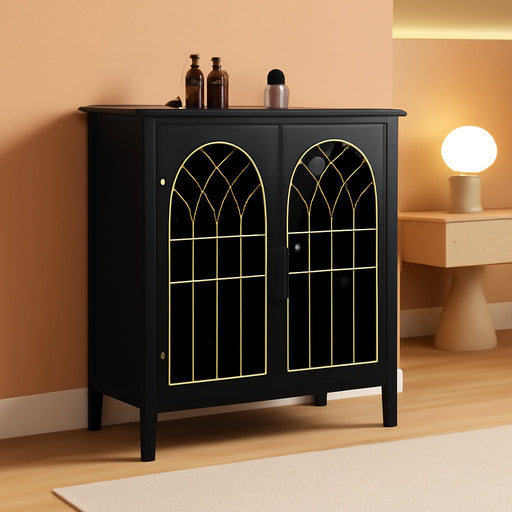 Small Solid Wood Hallway Storage Solutions Cabinet