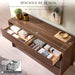 60 Inch 6 Drawer Dresser for Bedroom, 20" Depth for More Storage
