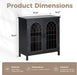 Small Solid Wood Hallway Storage Solutions Cabinet