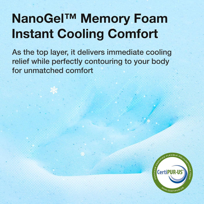 Twin Mattress, 6 Inch Twin Bed Mattress with Gel Memory Foam