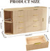 Fluted 8 Drawers Dresser for Bedroom, 55.12" Dressers & Chest of Drawers
