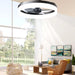 Simple LED Ceiling Fan Light Remote Control with Infinite Dimming 6 Levels of Wind Speed ​​Living Room Bedroom Chandelier Fan