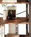 Bookshelf, 31.5" 5-Tier Ladder Industrial Bookcase, 110Lb Shelf