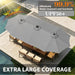 Patio Double-Sided Umbrellas with Base