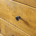 Rustic Oak Finish FiveDrawer Dresser With RoundKnobs