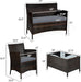 8PCS Rattan Patio Furniture Set