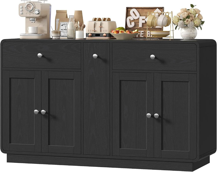 Buffet Cabinet with Storage, 54.7" Large Kitchen Storage Cabinet